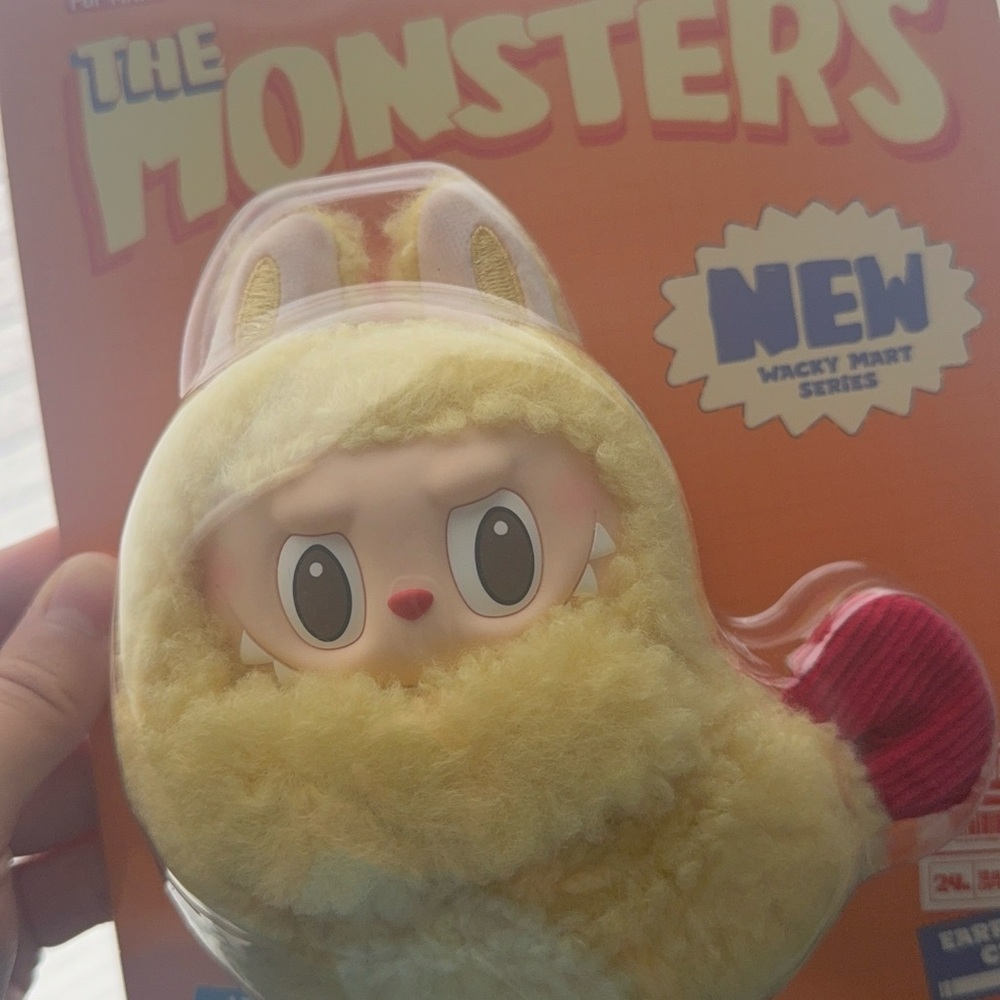 The Monsters Wacky Mart Series Plush Toy - Yellow and Red